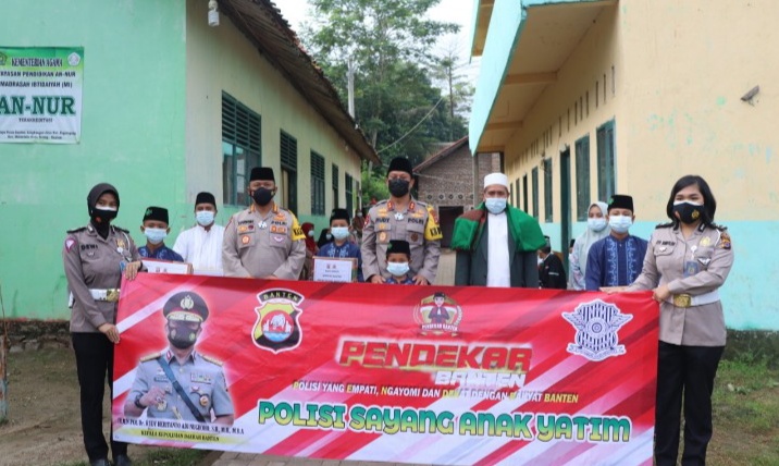 Kegiatan Saba Pesantren, Kapolda Banten bersama Jajaran Kunjungi Ponpes An’Nur