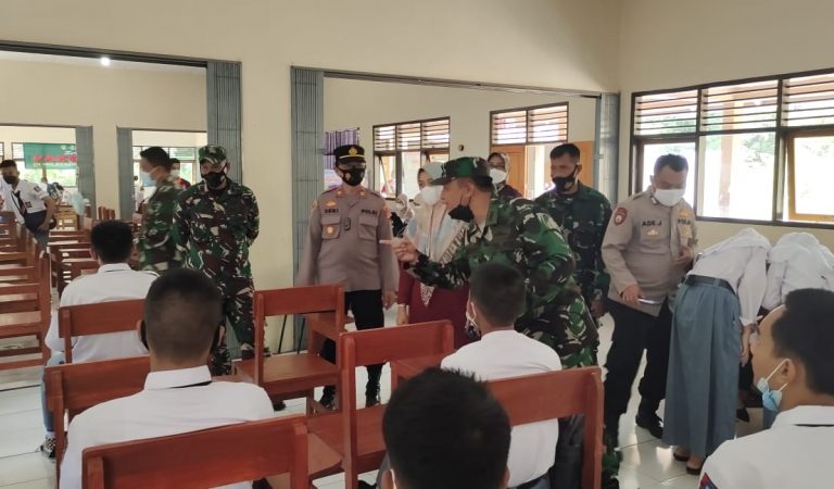 TNI di Majalengka Kembali Gelar Vaksinasi bagi Pelajar