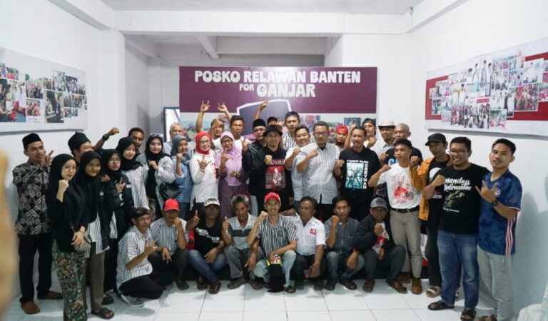 Puluhan Simpul Relawan Jokowi Solid Dukung Ganjar, Bentuk Posko di Banten