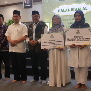 Bangun Sinergi dengan Dunia Industri, BAZNAS Banten Gelar Halal Bihalal