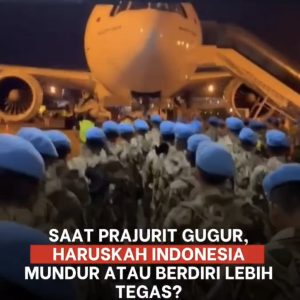 Insiden TNI di Lebanon: Indonesia Tegas Dukung Palestina, Ini Penjelasan Lengkapnya